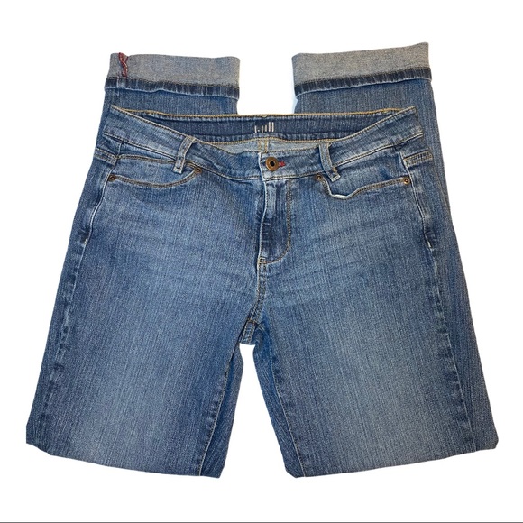 J Jill Straight Fit Slim Boyfriend Jeans - Picture 1 of 14